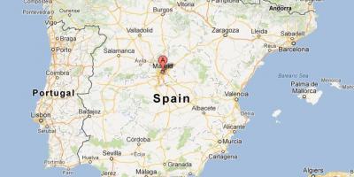 스페인 마드리드 세계 지도